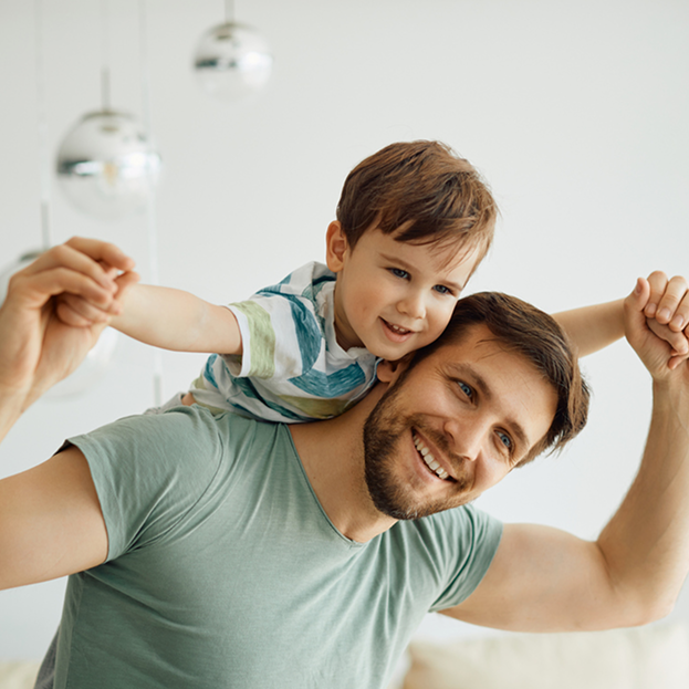 father and child